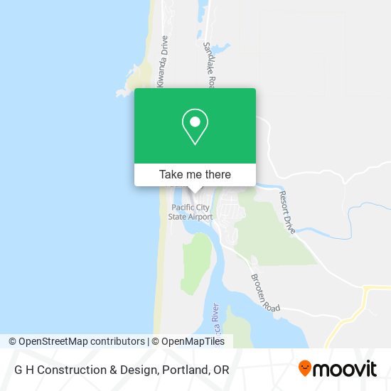 G H Construction & Design map