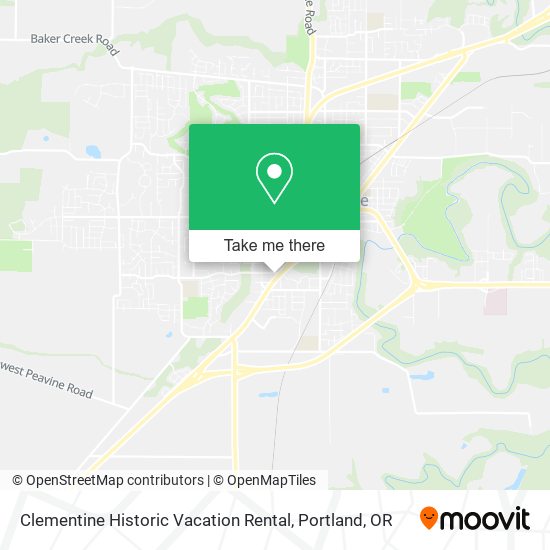 Mapa de Clementine Historic Vacation Rental