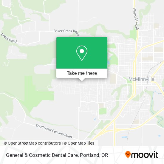 Mapa de General & Cosmetic Dental Care