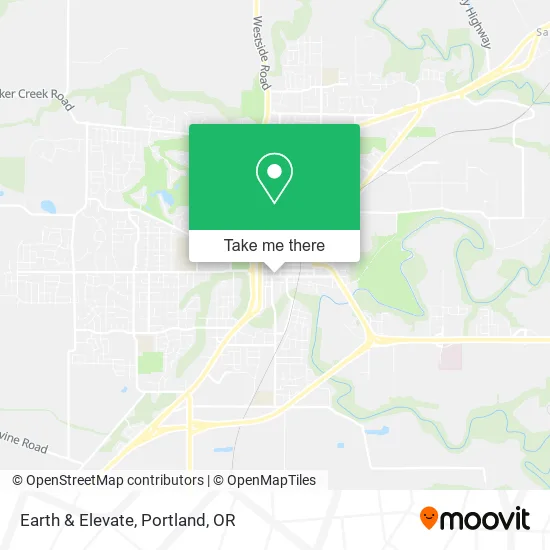 Earth & Elevate map
