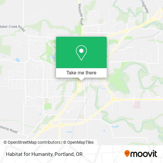 Habitat for Humanity map