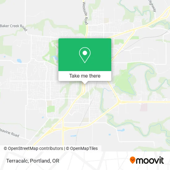 Terracalc map