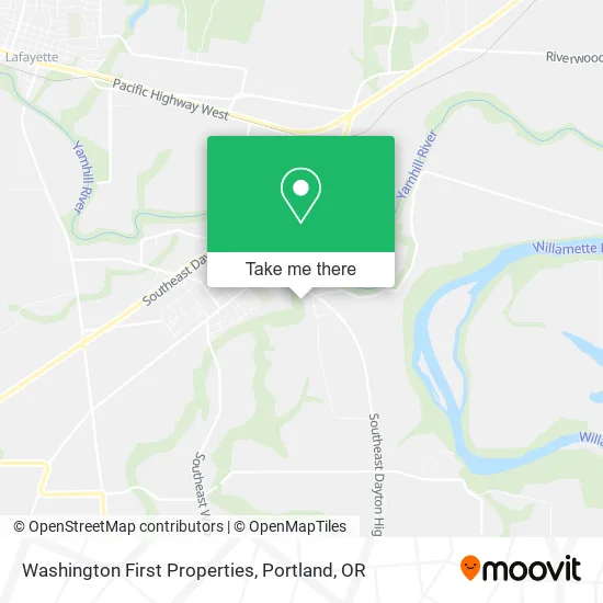 Washington First Properties map