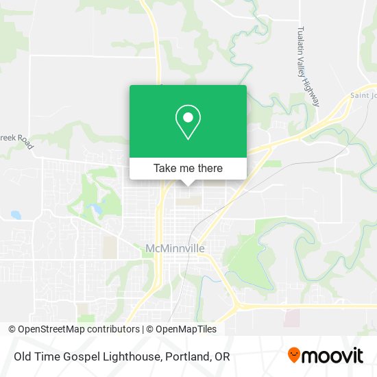 Old Time Gospel Lighthouse map