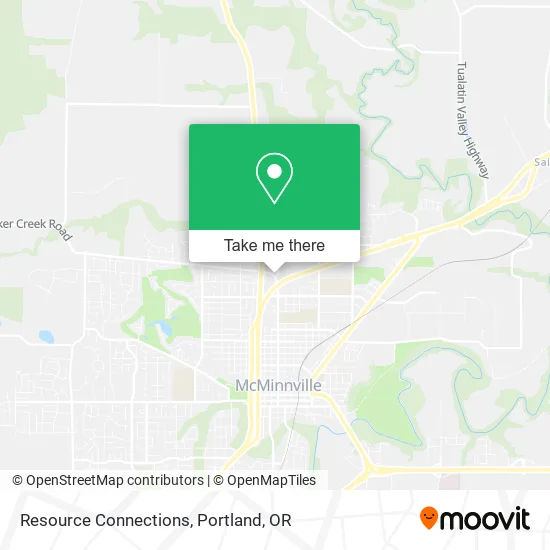 Resource Connections map