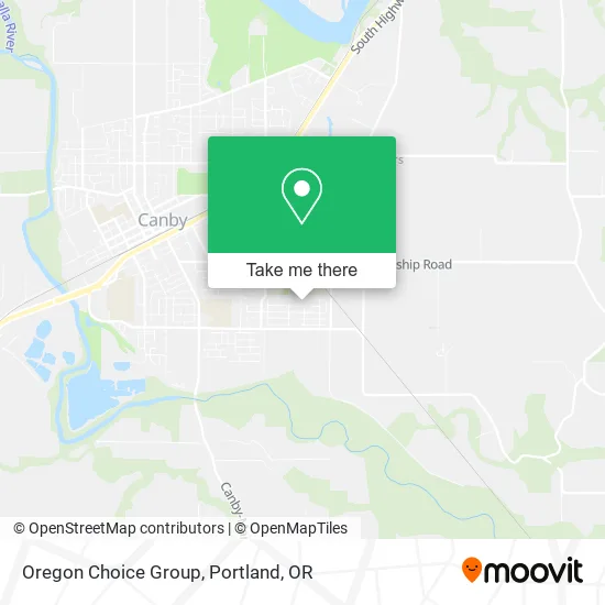 Oregon Choice Group map