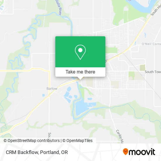 CRM Backflow map