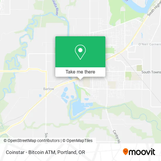 Coinstar - Bitcoin ATM map