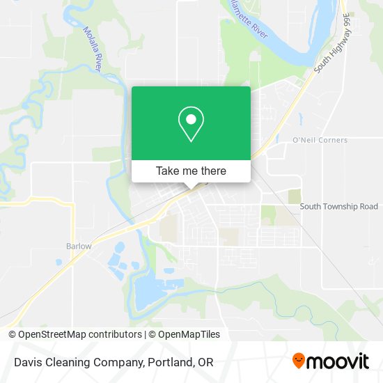 Davis Cleaning Company map