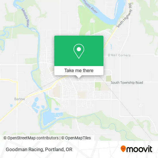 Goodman Racing map