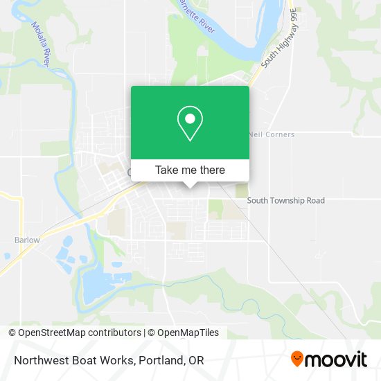 Northwest Boat Works map