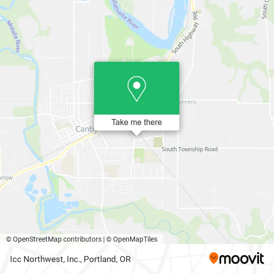 Icc Northwest, Inc. map