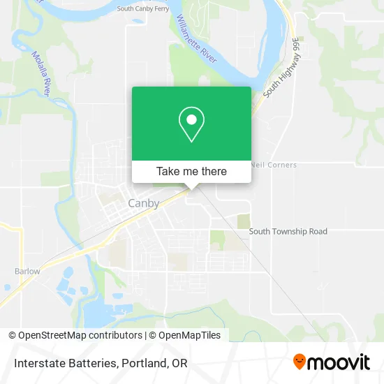 Interstate Batteries map
