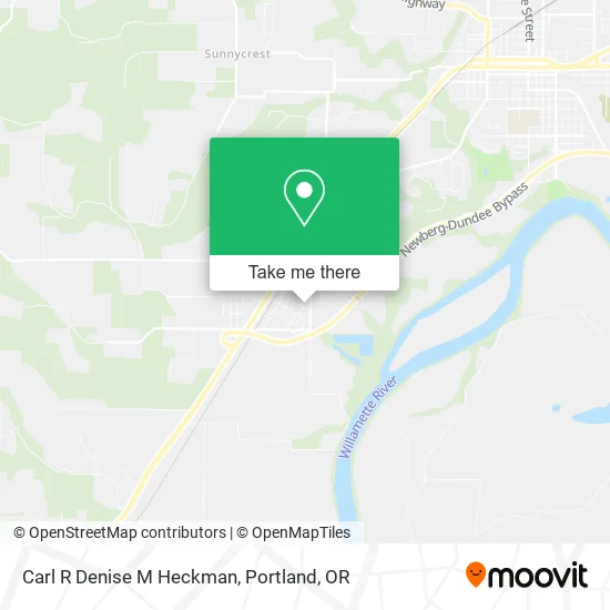 Carl R Denise M Heckman map