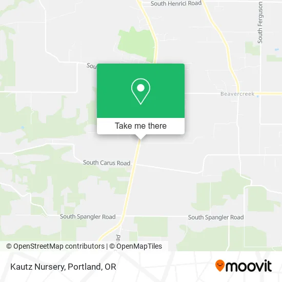 Kautz Nursery map