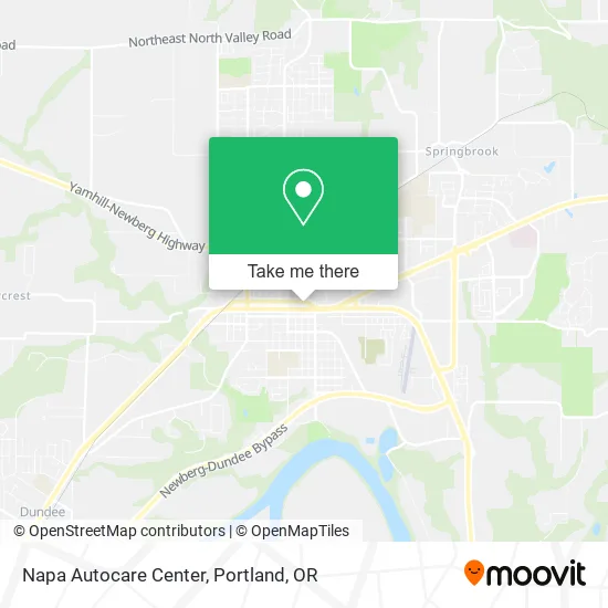 Napa Autocare Center map
