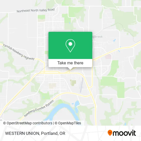 WESTERN UNION map