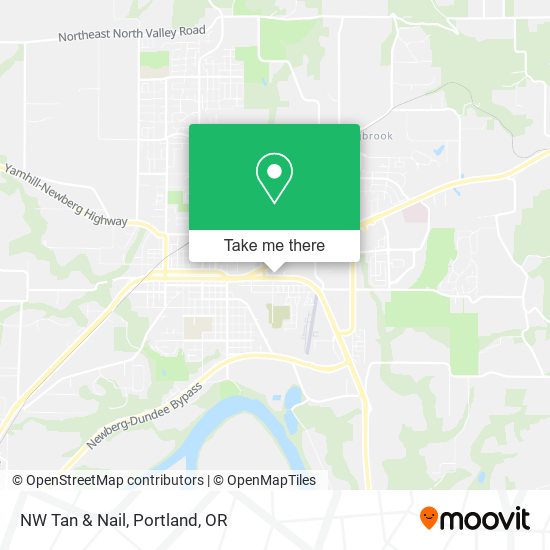 Mapa de NW Tan & Nail