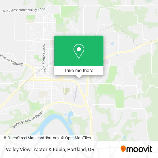 Valley View Tractor & Equip map