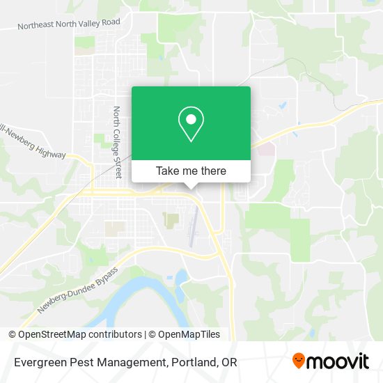 Mapa de Evergreen Pest Management