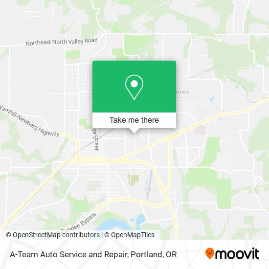 Mapa de A-Team Auto Service and Repair