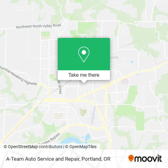A-Team Auto Service and Repair map