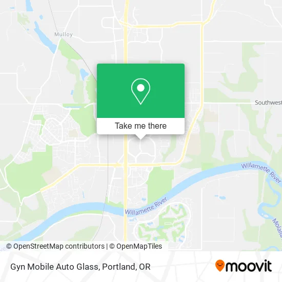 Gyn Mobile Auto Glass map