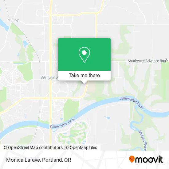 Monica Lafave map