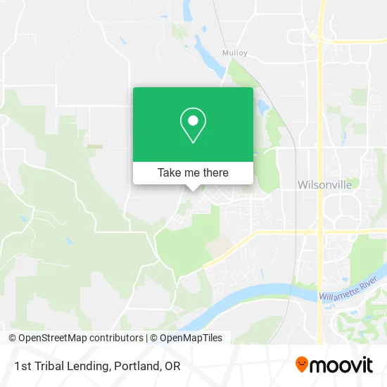 1st Tribal Lending map