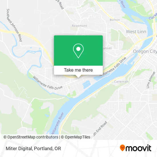 Miter Digital map