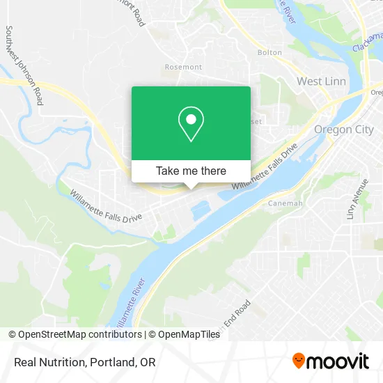 Real Nutrition map