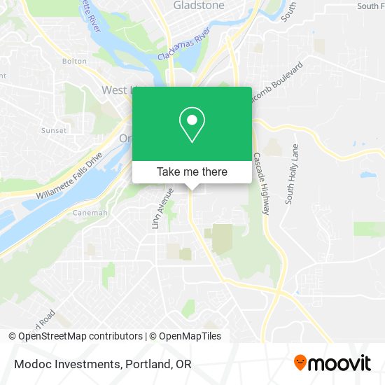 Modoc Investments map