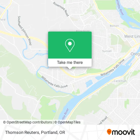 Thomson Reuters map