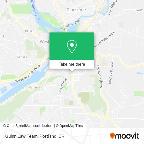 Guinn Law Team map