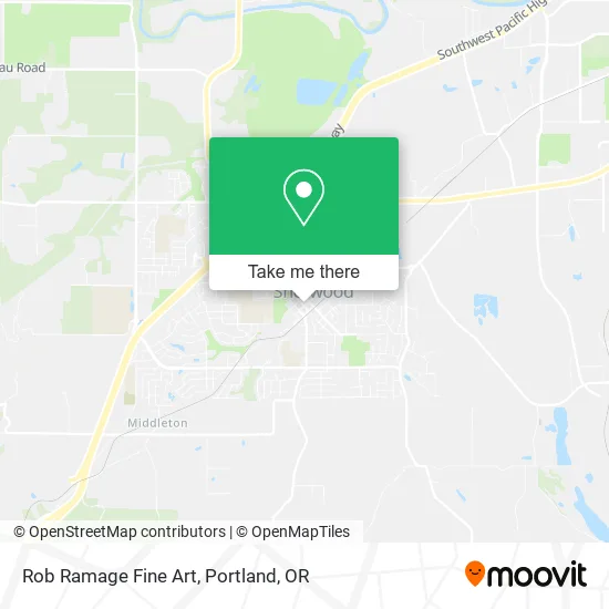 Rob Ramage Fine Art map