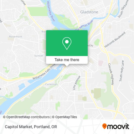 Capitol Market map