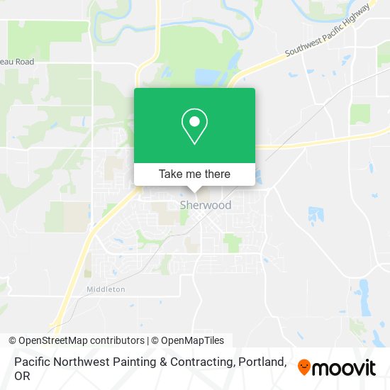Pacific Northwest Painting & Contracting map