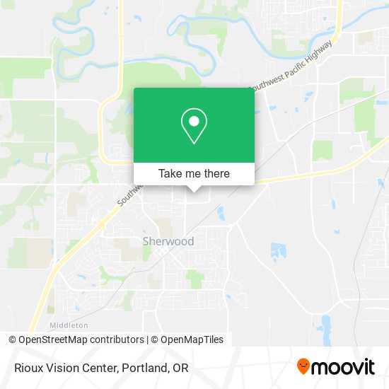 Rioux Vision Center map