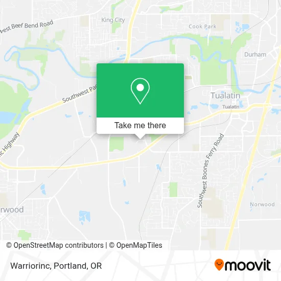 Warriorinc map