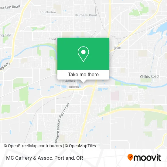 MC Caffery & Assoc map