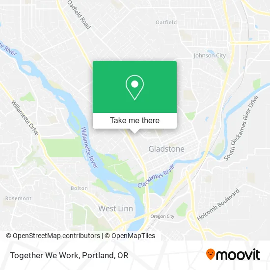 Together We Work map