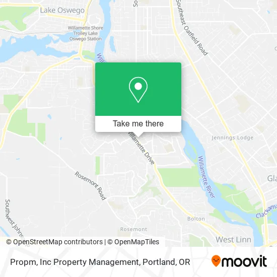 Propm, Inc Property Management map