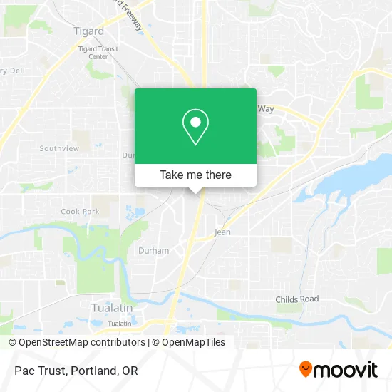 Pac Trust map
