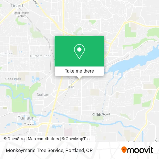 Mapa de Monkeyman's Tree Service