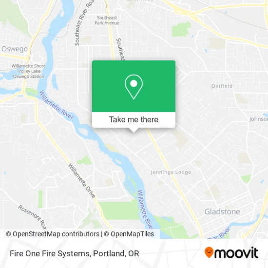 Fire One Fire Systems map