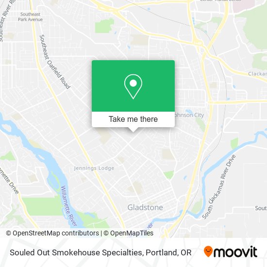 Mapa de Souled Out Smokehouse Specialties