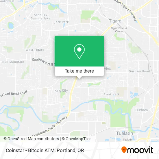 Coinstar - Bitcoin ATM map