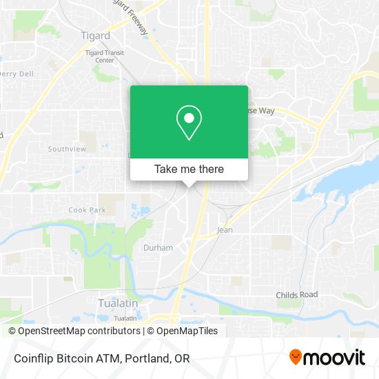 Mapa de Coinflip Bitcoin ATM