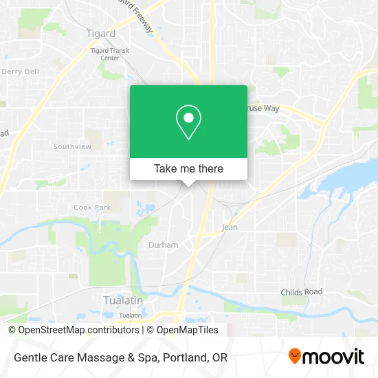 Gentle Care Massage & Spa map