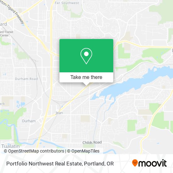 Portfolio Northwest Real Estate map